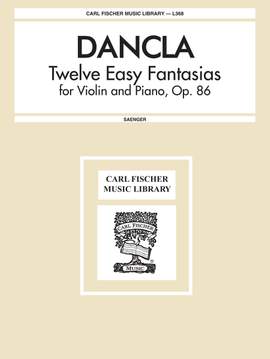 Dancla: Twelve Easy Fantasias, Op. 86