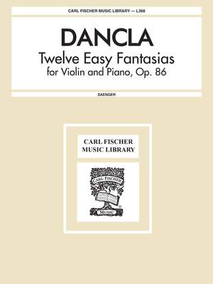 Dancla: Twelve Easy Fantasias, Op. 86