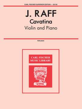 Joseph-Joachim Raff: Cavatina (Perlman)