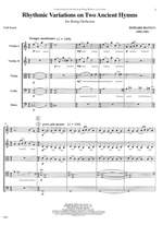 Howard Hanson: Rhythmic Variations On Two Ancient Hymns Product Image
