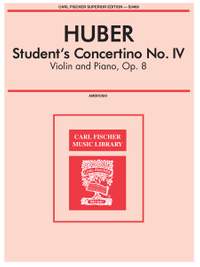 Adolf Huber: Student's Concertino 4 G-Dur Opus 8