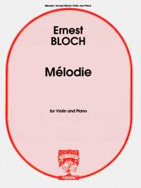 Bloch: Mélodie