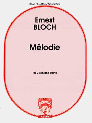 Bloch: Mélodie