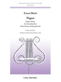 Ernest Bloch: Nigun (Baal Shem)