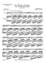 Mendelssohn: Auf Flügeln des Gesanges/On Wings of Song op. 34/2 Product Image
