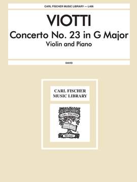Viotti: Concerto No.23 in G major
