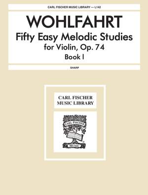 Wohlfahrt: 50 Easy and melodic Studies Op.74, Vol.1