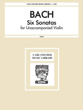 Bach: 6 Sonatas (ed. L.Auer)