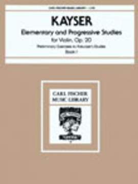 Kayser: 36 Studies Op.20, Vol.1
