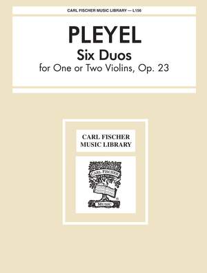 Ignace Pleyel: Six Duos