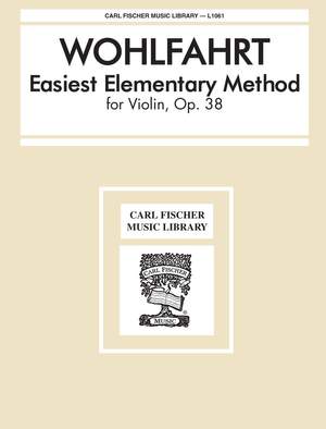 Franz Wohlfahrt: Easiest Elementary Method