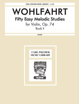 Wohlfahrt: 50 Easy and melodic Studies Op.74, Vol.2