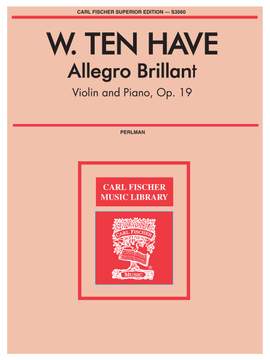 Willem Ten  Have: Allegro Brillant Op.19
