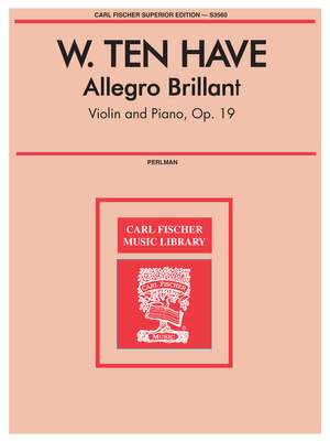 Willem Ten  Have: Allegro Brillant Op.19
