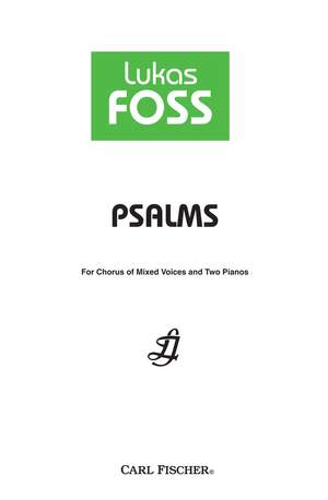 Lukas Foss: Psalms