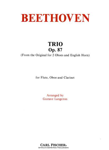 Ludwig van Beethoven: Trio