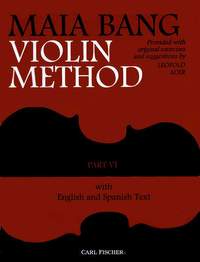 Maia Bang Violin Method Part Six