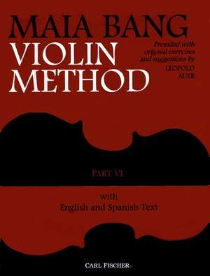 Maia Bang Violin Method Part Six