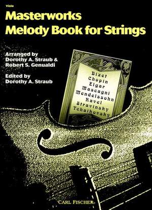 Maurice Ravel_Pietro Mascagni: Masterworks Melody Book for Strings
