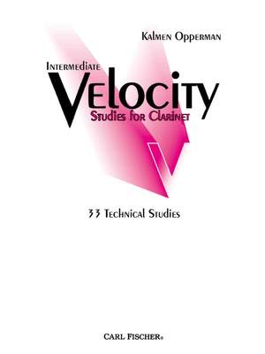 Kalmen Opperman: Intermediate Velocity Studies for Clarinet