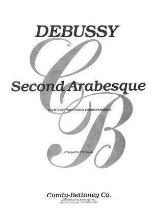 Claude Debussy: Second Arabesque