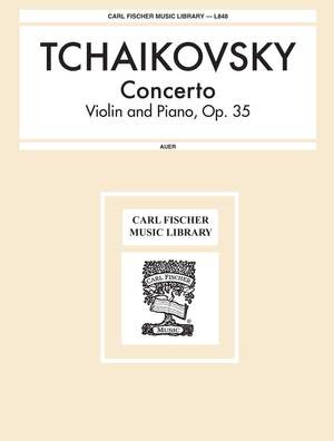 Tchaikovsky: Concerto Dmin Op35 Vln Pft