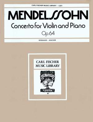 Mendelssohn: Concerto E-min Op64 Vlns