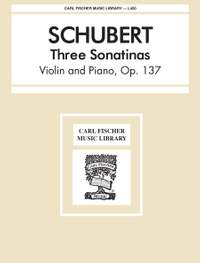 Franz Schubert: Three Sonatinas