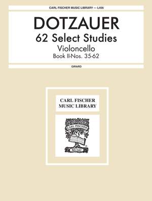 Dotzauer: 62 Select Studies for Violoncello Book 2 (Nos. 35-62)