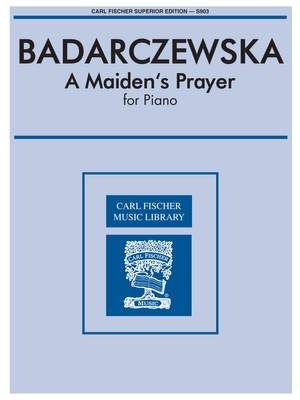 Thelka Badarcveszka: A Maiden's Prayer for Piano
