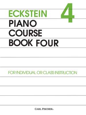 Maxwell Eckstein_Gioachino Rossini: Eckstein Piano Course Book Four