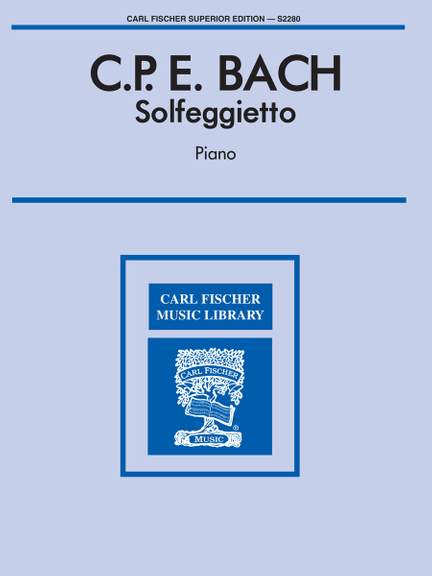 Bach, C P E: Solfeggietto