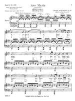 Franz Schubert: Ave Maria Product Image