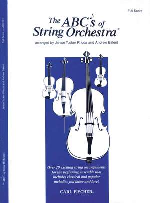 Rhoda: The ABCs of String Orchestra (Score)