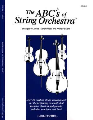 Rhoda: The ABCs of String Orchestra (Violin 1)