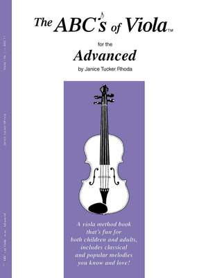 Rhoda: The ABCs of Viola for The Advanced