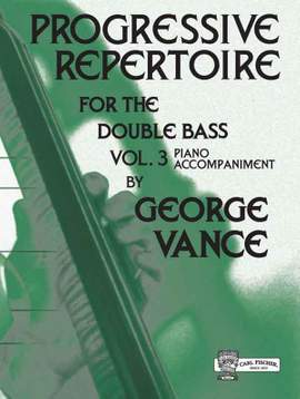 Progressive Repertoire for Double Bass - Volume 3