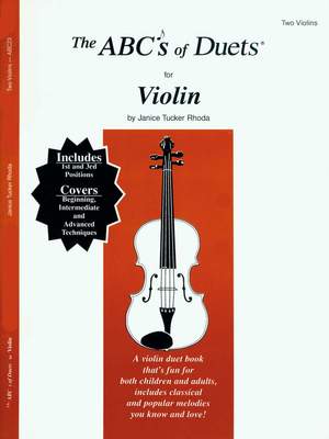 Rhoda: The ABCs Of Duets for Violin