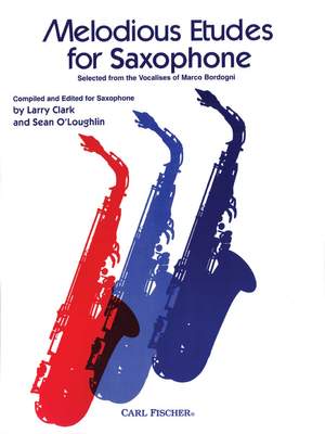 Sean O'Loughlin_Marco Bordogni: Melodious Etudes for Saxophone