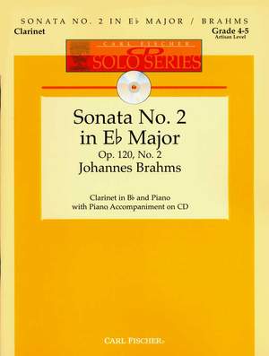 Johannes Brahms: Sonata No. 2 in Eb Major, Op. 120, No. 2