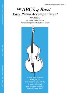 Rhoda: The ABCs of Bass Vol.1 (Piano Accompaniment)