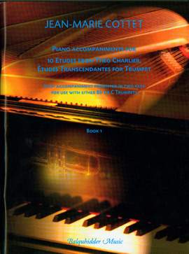 Cottet: Piano Accompaniment for Charlier - 10 Etudes