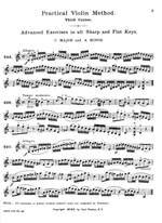 Hohmann: Practical Violin Method Vol.3 Product Image
