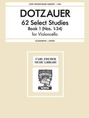 Dotzauer: 62 Select Studies for Violoncello Book 1 (Nos. 1-34)