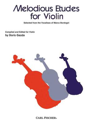 Bordogni: Melodious Etudes for Violin