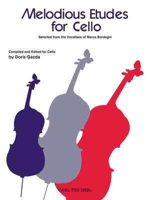 Bordogni: Melodious Etudes for Cello