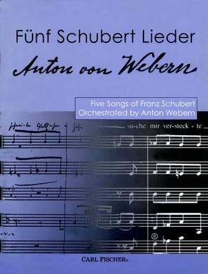 Schubert: 5 Lieder