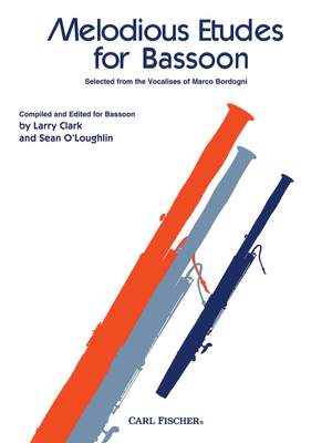 Bordogni: Melodious Etudes for Bassoon