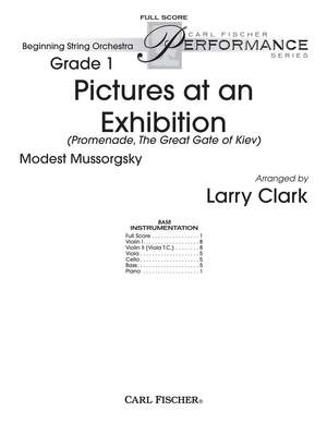 Modest Mussorgsky: Pictures At An Exhibition