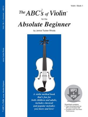 Rhoda: The ABCs of Violin for the Absolute Beginner